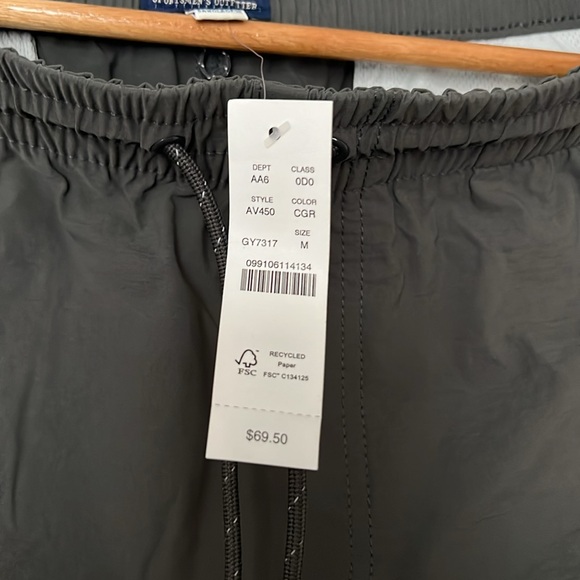 J Crew Tech Athletic Shorts Size Medium Gray - Picture 2 of 3